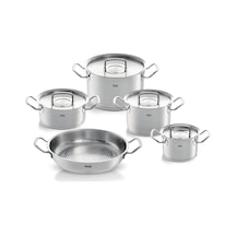 Tr Original Profi Collection 9 Parça Metal Kapak Tencere Seti Genel