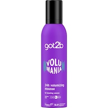 Volumania 24h Hacim Veren Köpük 250 Ml, Saç Şekillendirici Köpük, Hacim Artırıcı Saç Köpüğü, Güçlü Tutuş, Vegan Formül