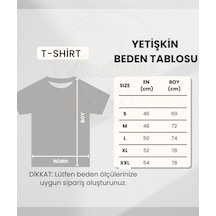 Aselinda Squid Game Yazı Baskılı Bisiklet Yaka Beyaz Tişört/t-shirt- Tek Adet Fiyatıdır Beyaz