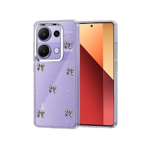 Redmi Note 13 Pro 4g Fiyonk Desenli Kapak - Desen 5 Ym869076