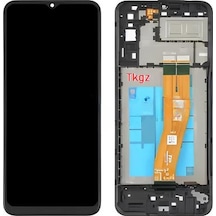 Tkgz - Samsung Galaxy A04e - Sm-a042 Uyumlu Lcd Ekran Dokunmatik Servis Çıtalı