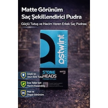Matte Görünüm Saç Şekillendirici Pudra 05 Güçlü Tutuş Hacim Veren Erkek Saç Pudrası