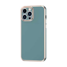Nourthkiingdom Apple Uyumlu iPhone 12 Pro Max Nrtk Bark Kılıf-petrol Yeşil Petrol Yeşil