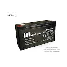 Mervesan Mrw-6-12 Kuru Tip Akü ( MRW-6/12 )
