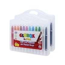 Globox Çevirmeli Jel Pastel Boya 12 Li 3259