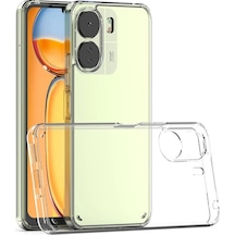 Mey İthalat Redmi 13c Kılıf Lüx Şeffaf Silikon