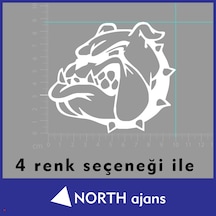 Beyaz Araç Sticker Etiketleri 10cm Model 24
