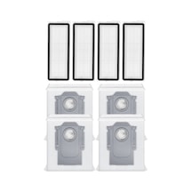 Roborock Qrevo L Uyumlu 4 Adet Hepa Filtre 4 Adet Toz Torbası