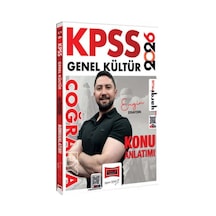 Yargı Yayınları 2026 Kpss Genel Kültür Coğrafya Konu Anlatımı