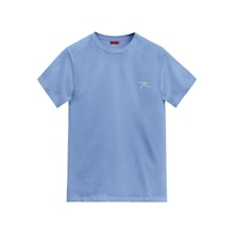 Raru Erkek %100 Pamuk T-Shirt Agnıtıo Mavi 001 Raru Erkek %100 Pamuk T-Shirt Agnıtıo Mavi 001