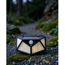 Güneş Enerjili 100 Led Hareket Sensörlü Dış Mekan Lamba Xuuczzzyx100lamba-1