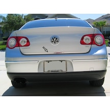 Volkswagen Passat B6 2005-2011 Formlu Krom Bagaj Alt Çıtası N11.3363