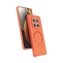 Durukar Redmi Note 15 Pro 5g Regal Magsafe Standlı Kapak - Turuncu
