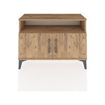 Arges Şifonyer 2 Raflı 2 Kapaklı 88x30x64 Çam-çam Çam