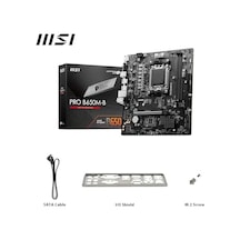 Msı Pro B650m-b Ddr5 Amd B650 Am5 Soket Ddr5 6800+ Oc Mhz Matx Anakart Msı Pro B650m-b Ddr5 Amd B650 Am5 Soket Ddr5 6800+ Oc Mhz Matx Anakart