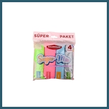 Bezos Sugar Mıx Temızlık Bezı 4lu Ob Çok Renkli