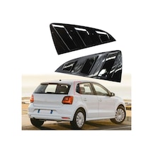 Vw Polo Kelebek Cam Vizörü Piano Black 2011-2018
