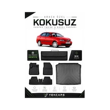 Seat Cordoba 2008 Model Aracınıza Özel 4d Karbonlu Kauçuk Paspas Takımı Ve Bagaj Havuzu