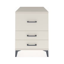 Kronos Komodin 3 Çekmeceli 60x59x80 Aytaşı-aytaşı Aytaşı