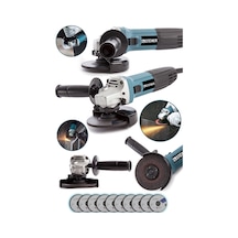 Steiner 2600 W 125 MM Avuç İçi Taşlama Makinesi + 10 Adet Disk