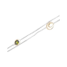Gülaylar - Altın 14 Ayar Hollow Bileklik N11.16129 Sarı Altın