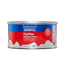 Akripol Polyfiber Fiber Macun Gri 0.9 Kg
