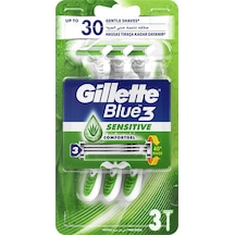 Gillette Blue3 Tıraş Bıçağı 3'lü Sensitive