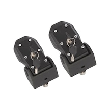 Sones 2 Adet Araba Anti-hırsızlık Kaput Mandalı Kilitleme Yakalamak Toka Motor Kapağı Kilidi İle Jeep Wrangler Jl 2018 İçin