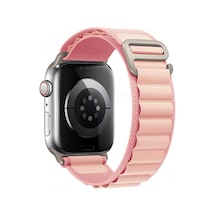 Newface - 447 - Apple Watch 38mm Mountain Kordon - Kmrsfres - - Pembe