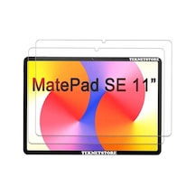 Huawei Matepad Se 11'' İnç 2024 Uyumlu Kalem Bölmeli Standlı Kılıf + Ekran Koruyucu + Kalem 3'lü Set