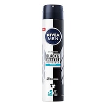 Nivea Black&White Invisible Fresh Erkek Sprey Deodorant 200 ML