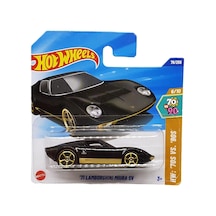 - 71 Lamborghini Miura Sv - Hw: 70s Vs. 90s 6/10 - Hyx73 - Short Card Karışık Renkler Ve Modeller