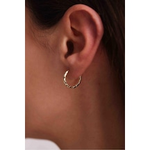 Trend İkonik Serpenti Yılan Halka Küpe
