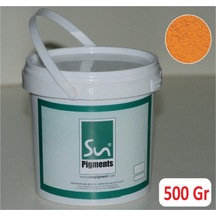Demir Oksit Turuncu Pigment 500 Gr