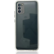 Newface Samsung Galaxy A02s Kılıf Miami Şeffaf Silikon - Şeffaf