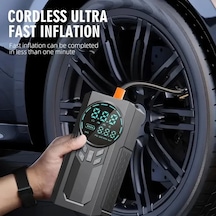 4 Ü 1 Arada Lastik Şişirici Akü Takviyesi Powerbank Led Işık Bx40
