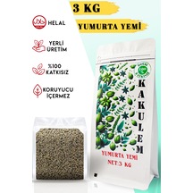 Kakulem Sertifikalı Yumurta Verimini Arttıran Yumurta Yemi 3 Kg