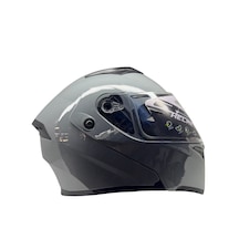 Kask Rs2 Marka Çene Açılır Güneş Vizörlü Nardo Gri