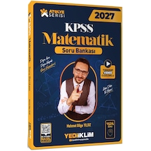 Yediiklim Yayınları 2027 Kpss Atölye Serisi Genel Yetenek Matematik Tamamı Video Çözümlü Soru Bankası