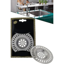Paslanmaz Çelik Lavabo Süzgeci Seyyar Evye Süzgeci Büyük Boy 1410