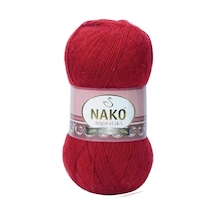 Angora Lüks El Örgü İpi Koyu Kırmızı 1175