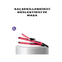 Dereceli Seramik Saç Düzleştirici 5 Isı Seviyesi, 200 C Maksimum Sıcaklık