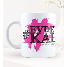 Kişiye Özel Evdekal Hashtag Beyaz Kupa Bardak - 4