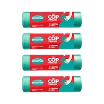 4 Lü Battal Boy Çöp Torbası 72x95cm Çöp Poşeti