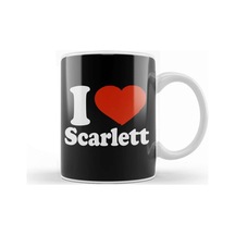 I Love Scarlett Kupa Bardak Porselen Karışık