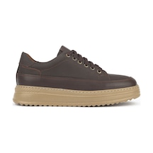 Ziya Erkek Hakiki Deri Günlük Sneaker 161983z4022 Kahve 161983z4022 300 40