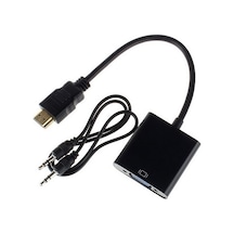 Fully Hdmi To Audio Vga Çevirici Kablo