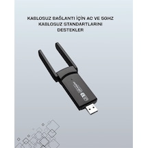Realtek Chipsetli 5g Destekli Yüksek Hızlı Ağ Adaptörü