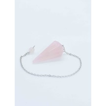 Pembe Kuvars Taşı Doğaltaş Pandül Yeşil