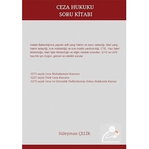 Ceza Hukuku Soru Kitabı - Süleyman Çelik - Cinius